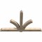 Ekena Millwork Redmond Rough Sawn Timber Gable Bracket, Douglas Fir, 96"W x 60"H x 6"D x 6"F, 15/12 Pitch GBW096X60X0606RED00RDF - alternate 4